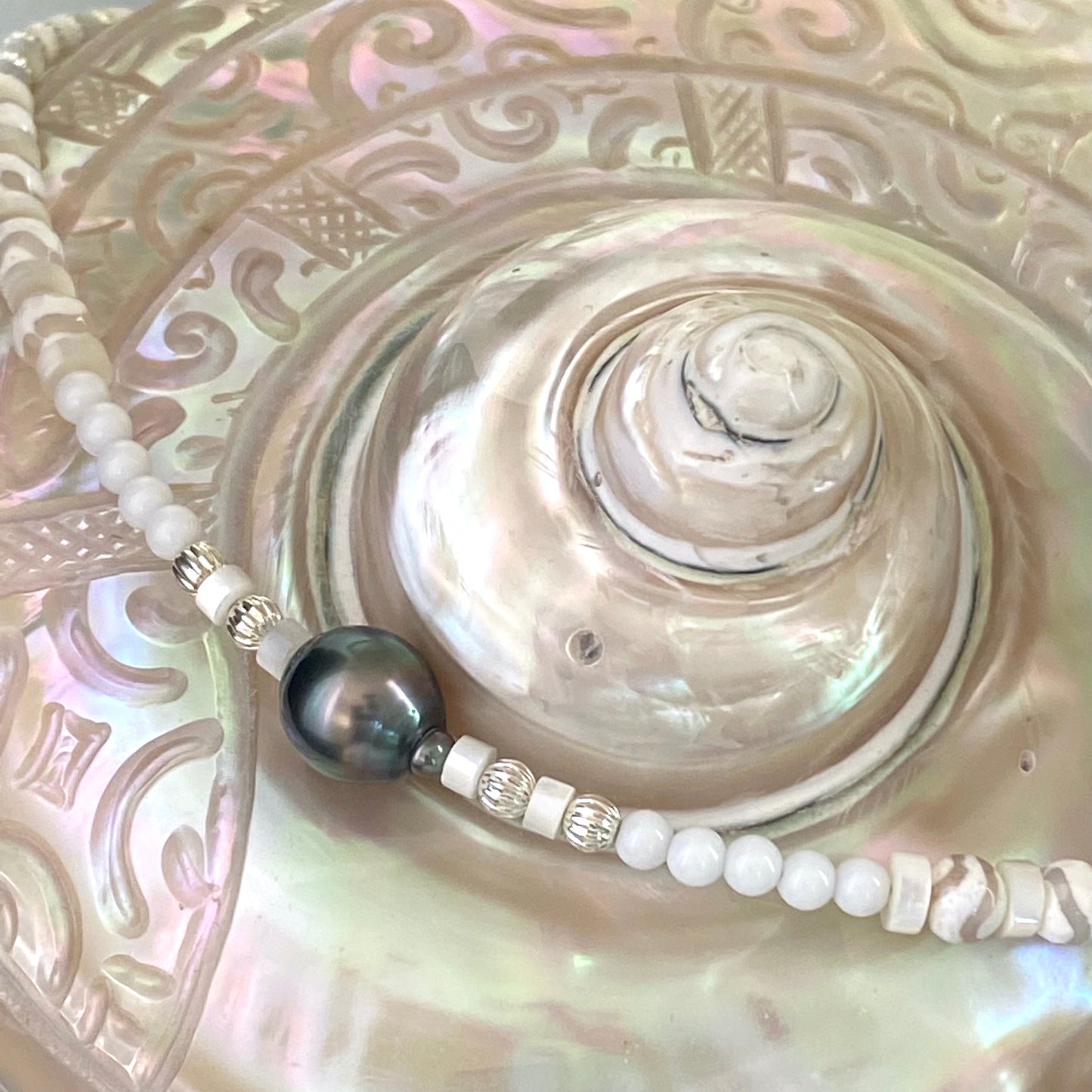 Collier Cranag Perle de Tahiti