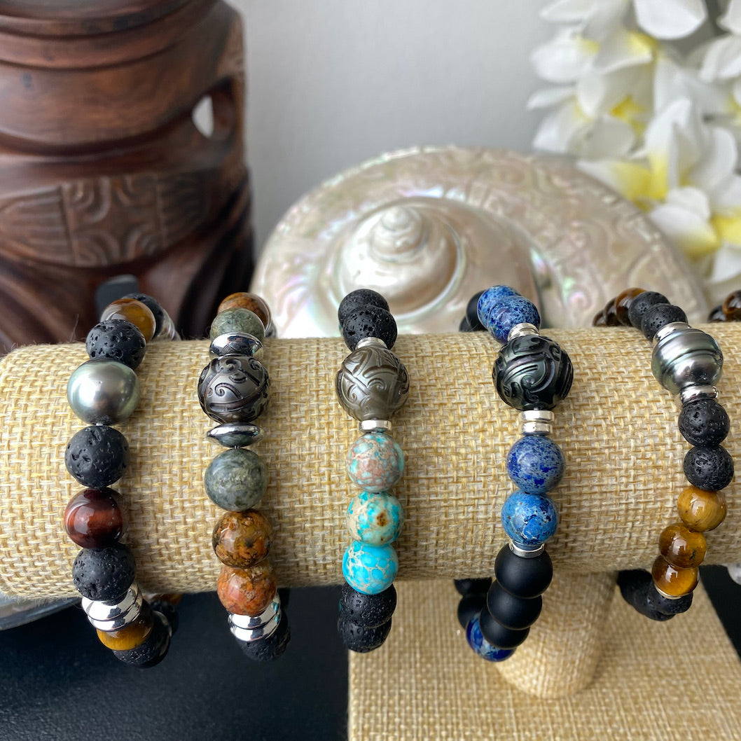 Bracelet Jaspimony Perle de Tahiti