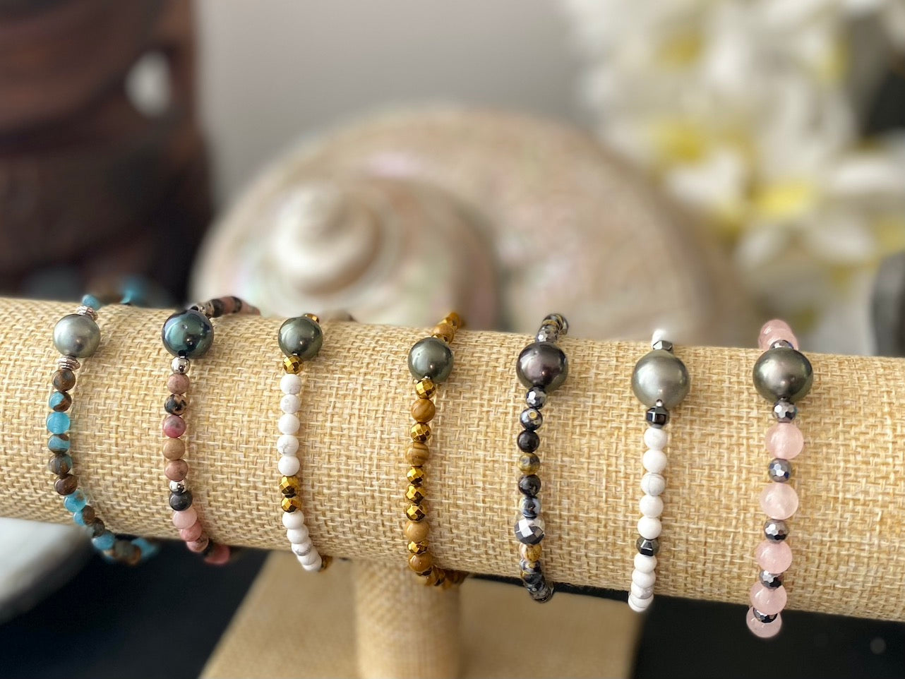 Bracelet Femme Rhoblue Perle de Tahiti