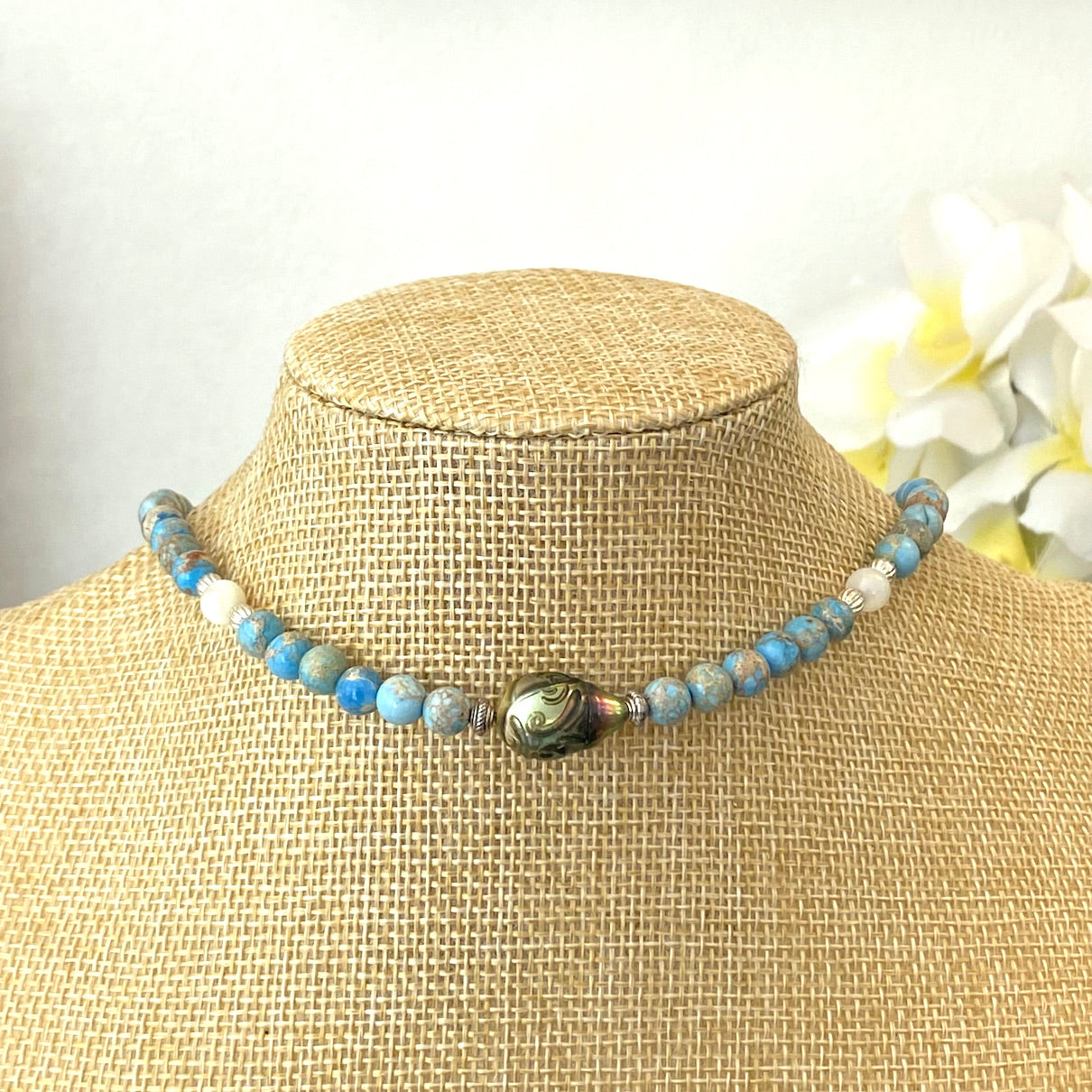 Collier Jaspina Perle de Tahiti