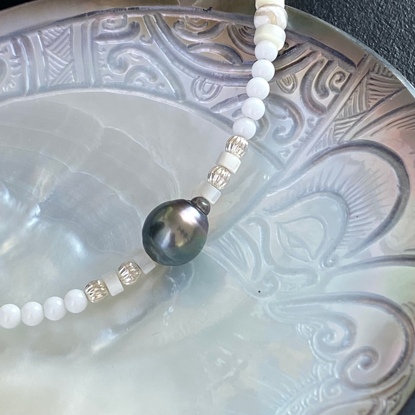 Collier Cranag Perle de Tahiti